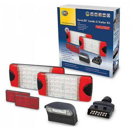 2378Tp - Hella Duraled Combi-S Lamp Trailer Pack Kit
