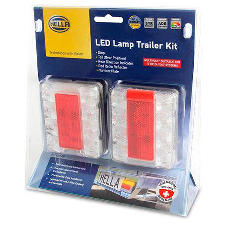 2395Tp - Hella Led Combination Lamp Trailer 2394/5 2Vb