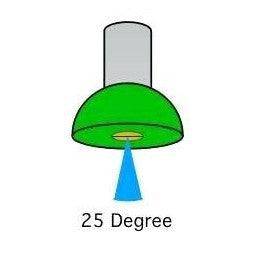 25° Flushing Quick Connect Nozzles (Green) - Image 2
