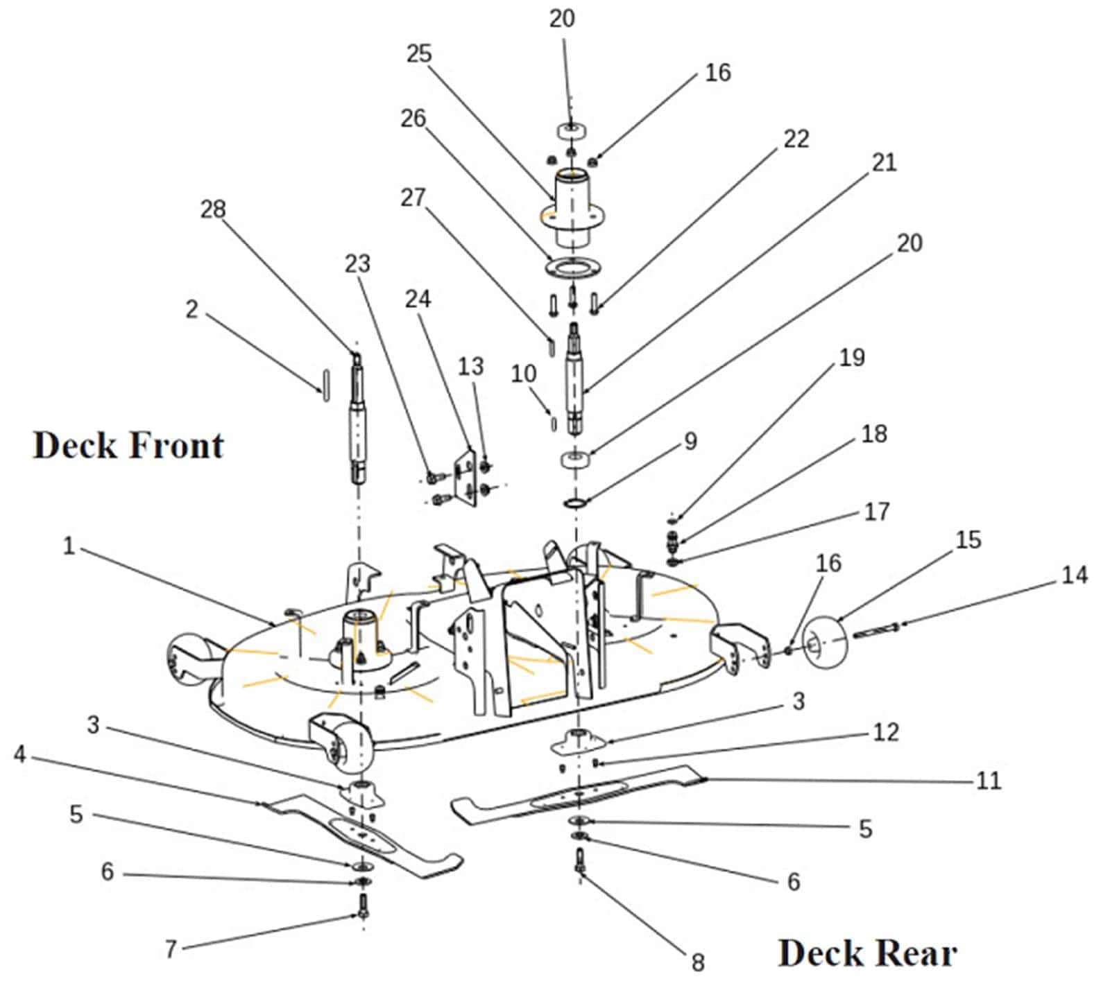 534007 Screw M10 X 35 Left Hd Thread