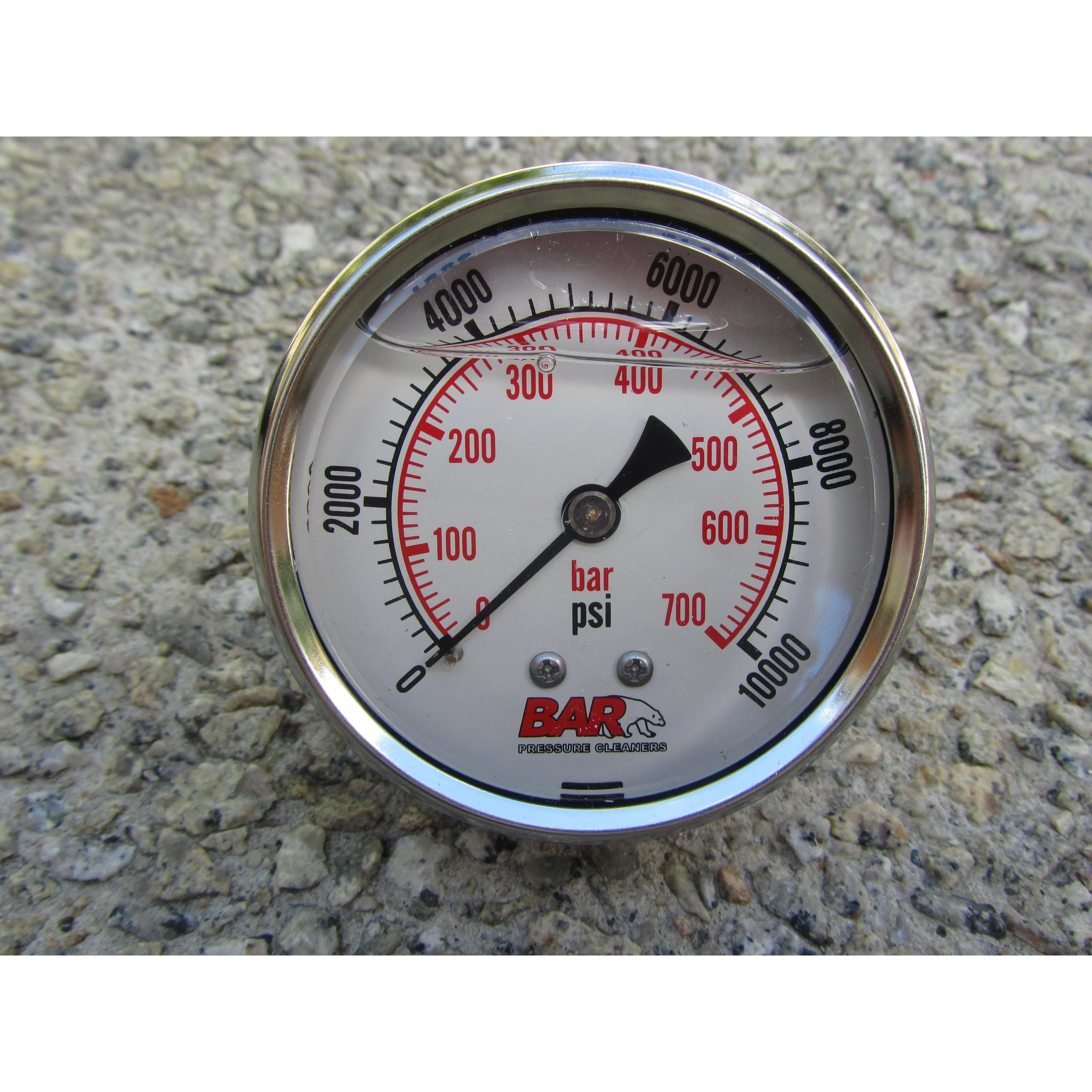63Mm Gauge 10000 Psi, Rear Mount