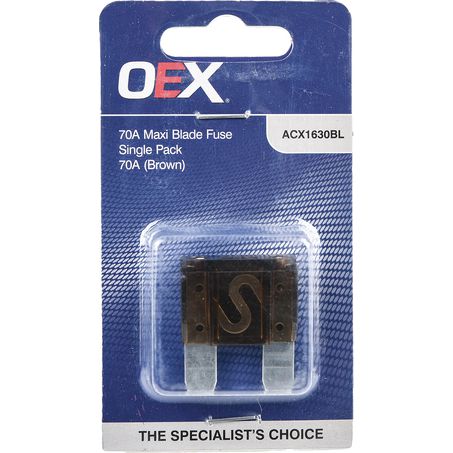 ACX1630BL - Oex Maxi Blade Fuse, 70a Brown - Single Pack