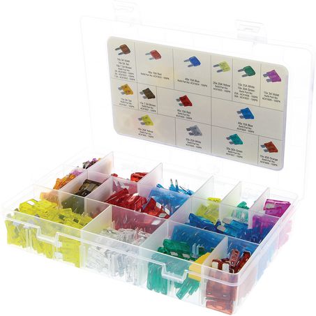 Acx1738 - Oex Standard & Mini Blade Fuse Assortment Kit - 371 Pieces - Image 2