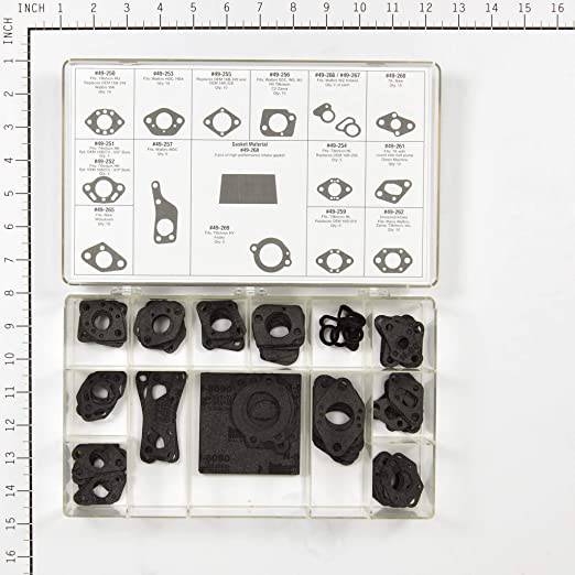 Assortment, Intake Gasket Kit (Fits Selection Of Tillotson & Walbro) - NLA - Image 3