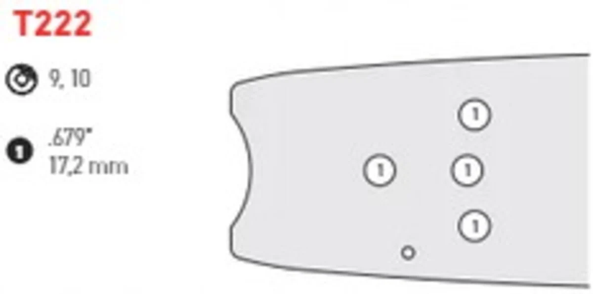 Bar, Harvester 36 Inch 3/4 Oregon (Suit Satco) - Image 2
