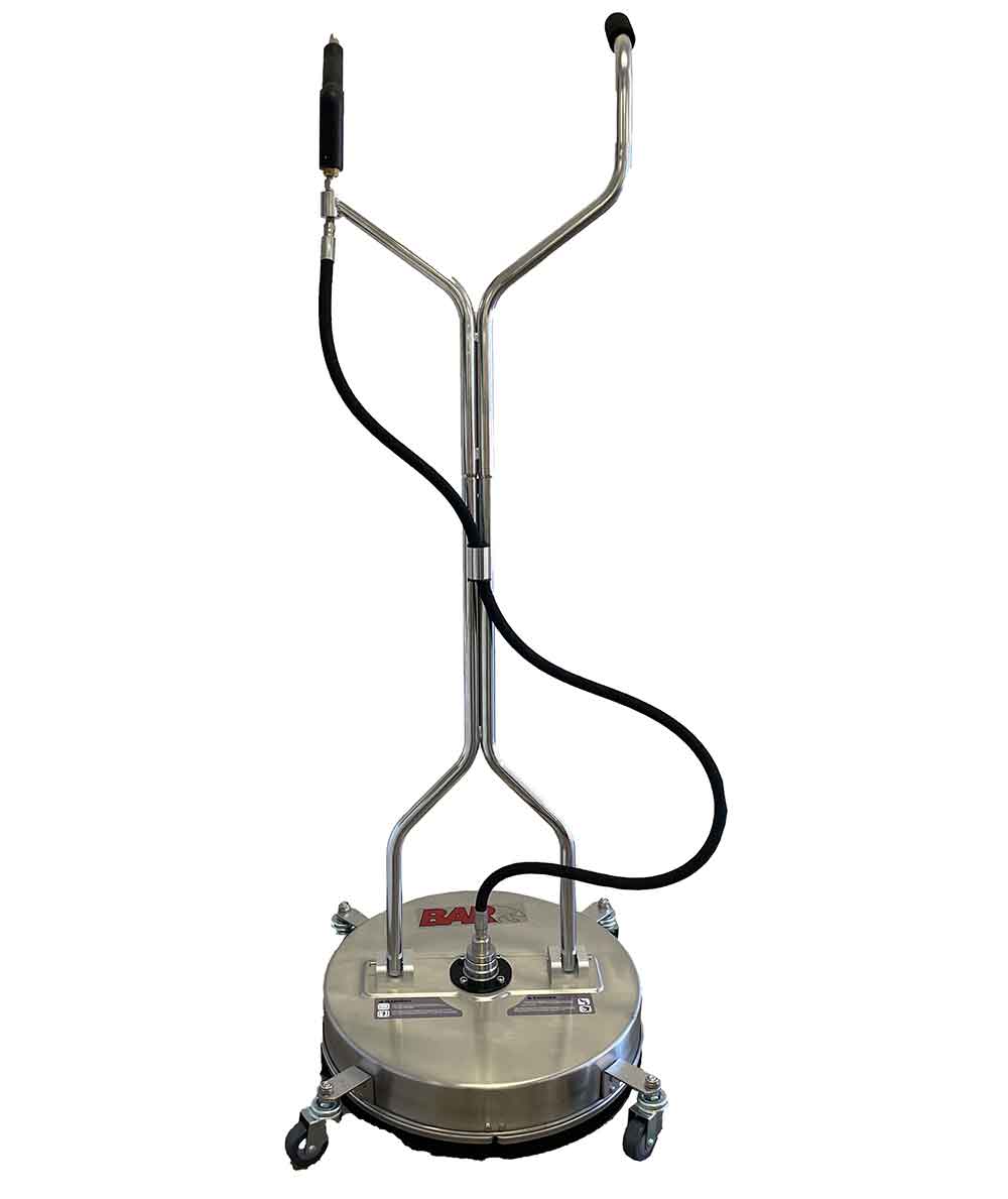 BAR Stainless Steel 21" Surface Cleaner w/ Handle