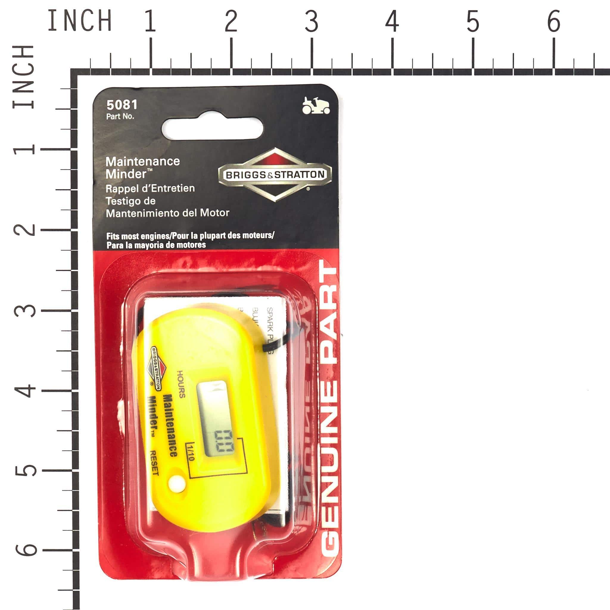 Briggs Maintenance Minder Hour Meter (5081K) - OBSOLETE - Image 2
