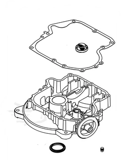 Briggs & Stratton Sump Cover Oil Pan 592849