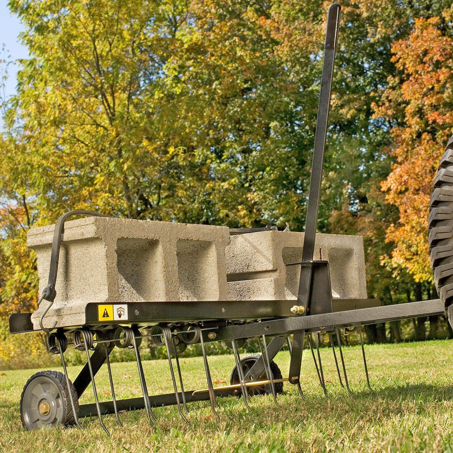 Brinly 40" Tow Behind Dethatcher* - Image 2