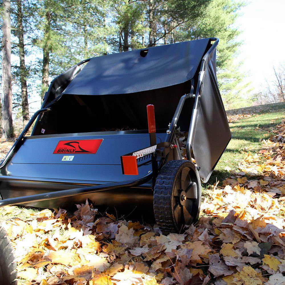 Brinly 42" Tow Behind Lawn Sweeper* - Image 2