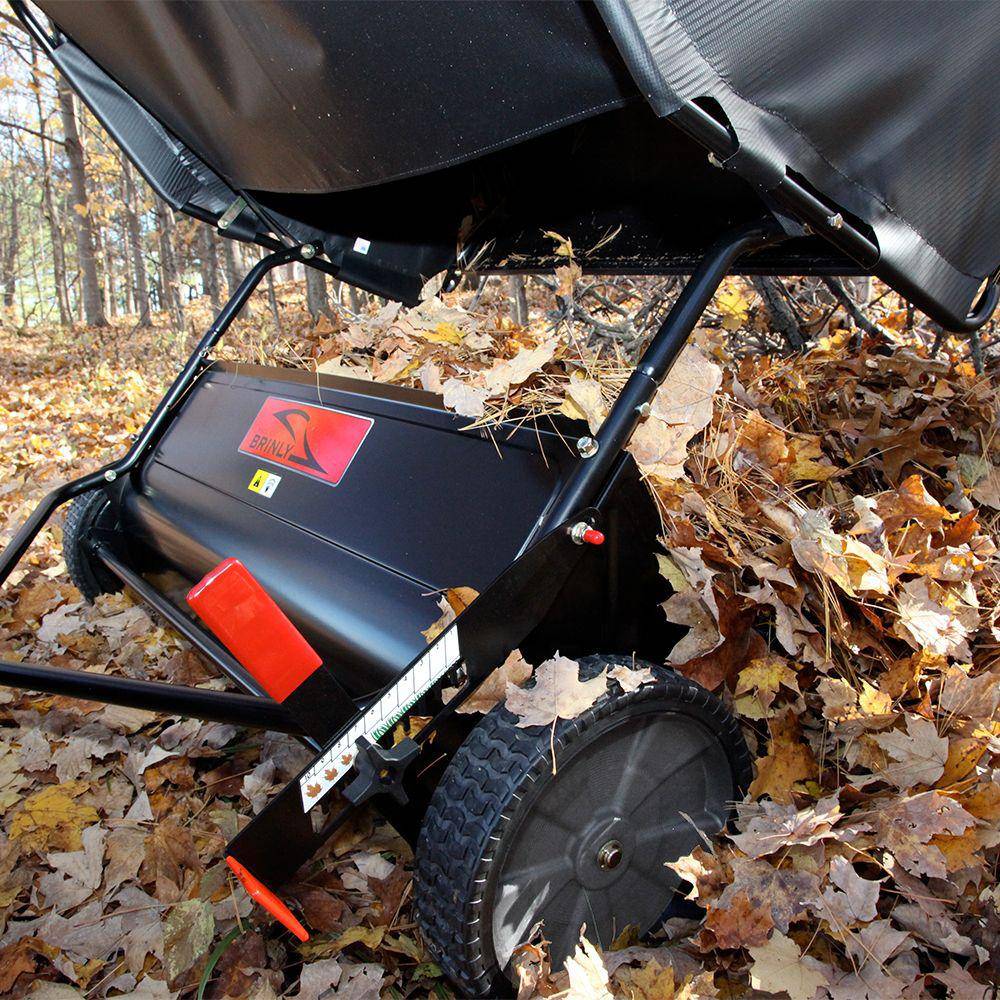 Brinly 42" Tow Behind Lawn Sweeper* - Image 3
