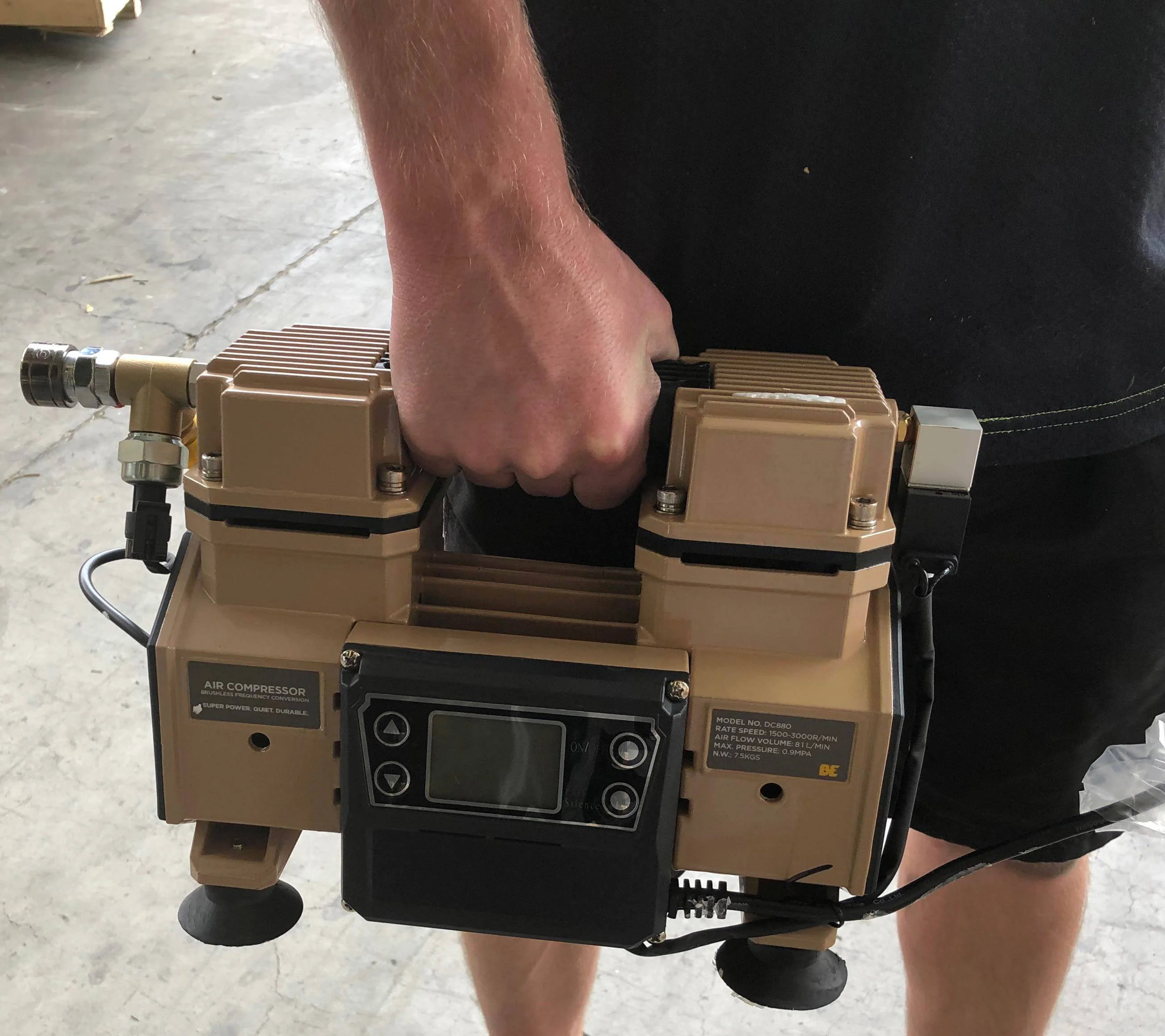 Brushless Oil-Free Air Compressor - No Tank - Image 2