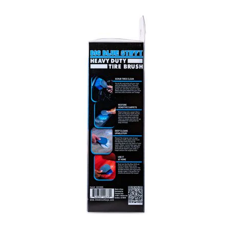 Chemical Guys Big Blue Stiffy Heavy Duty Tyre Brush – ACCG05 - Image 3