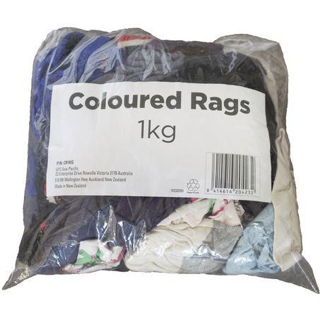 Coloured Cotton Rags 1Kg