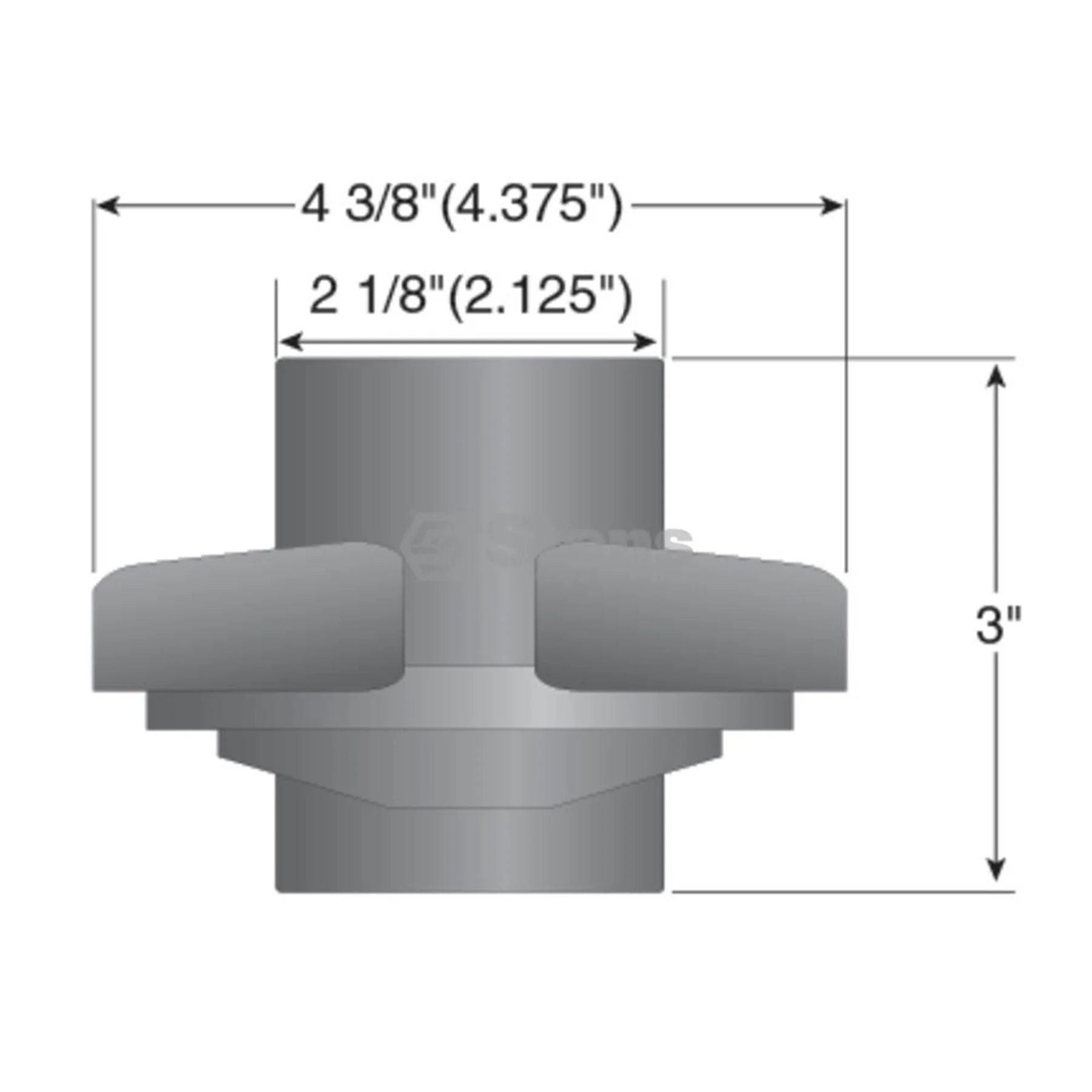 Cub Cadet Spindle Assembly 618-3129, 918-3129 - Image 2