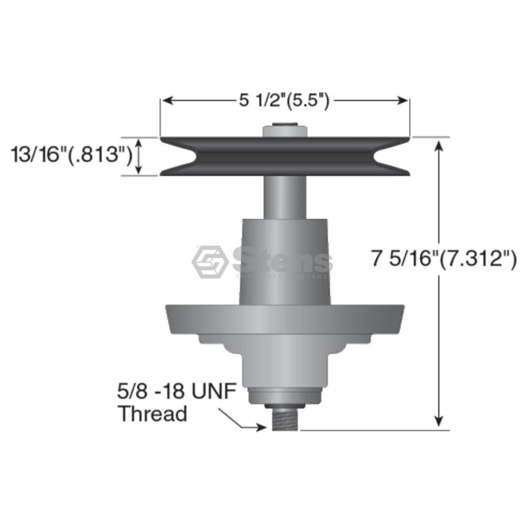 Cub Cadet Spindle Assembly 918-0408A - Image 2