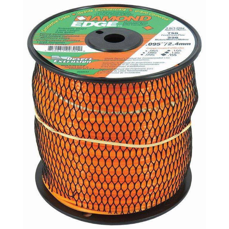 Diamond Nylon 3Lb Spool .130 (3.3Mm)