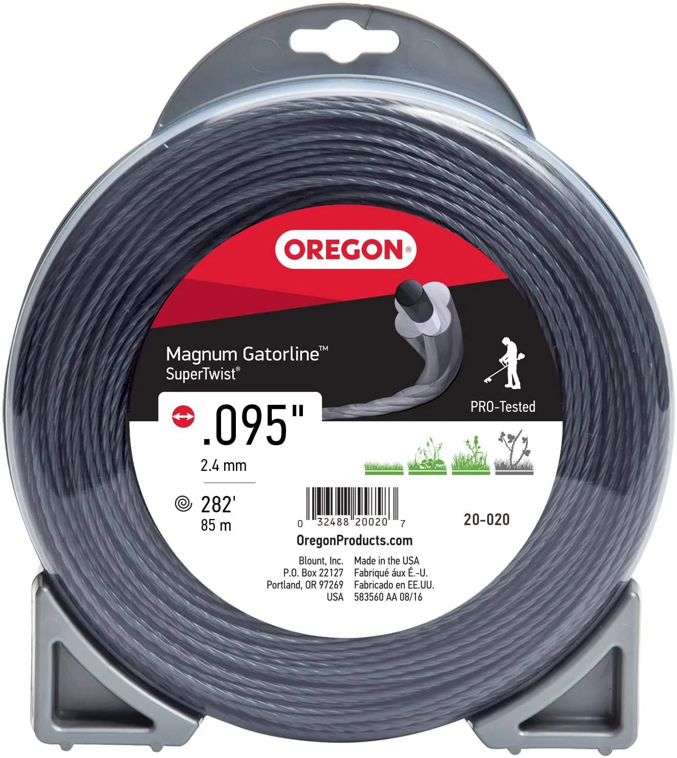Gatorline Twist .095 1Lb Donut 20-020