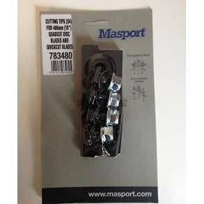 Genuine 4X Masport Mower Blade & Bolt Kit 18" - Image 2