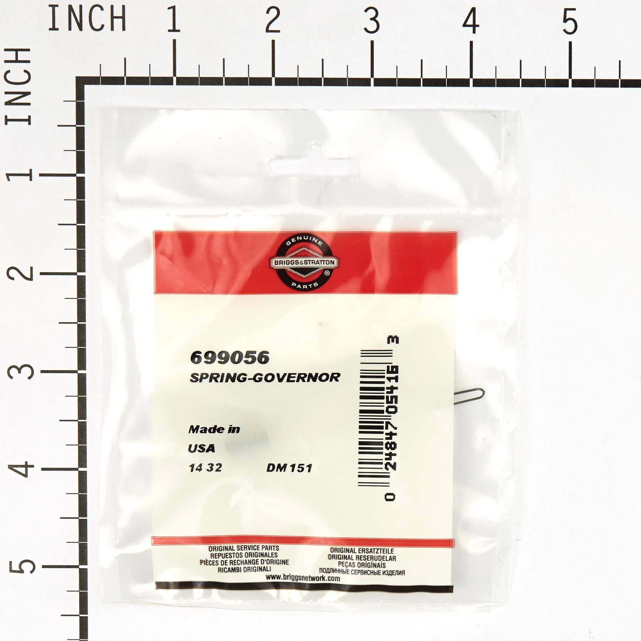 Genuine Briggs & Stratton Governor Spring 699056 - Image 2