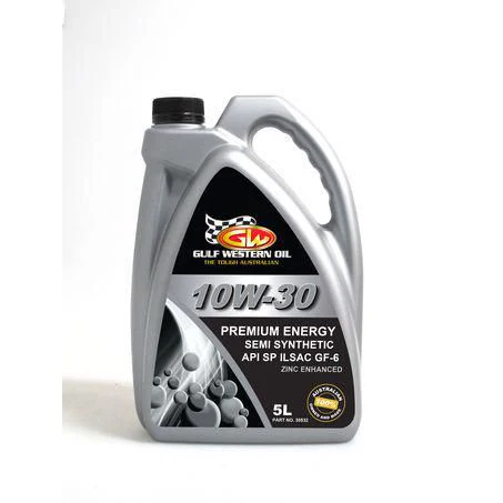 Gulf Western Premium Energy 10W-30 Engine Oil GF-6A 5L