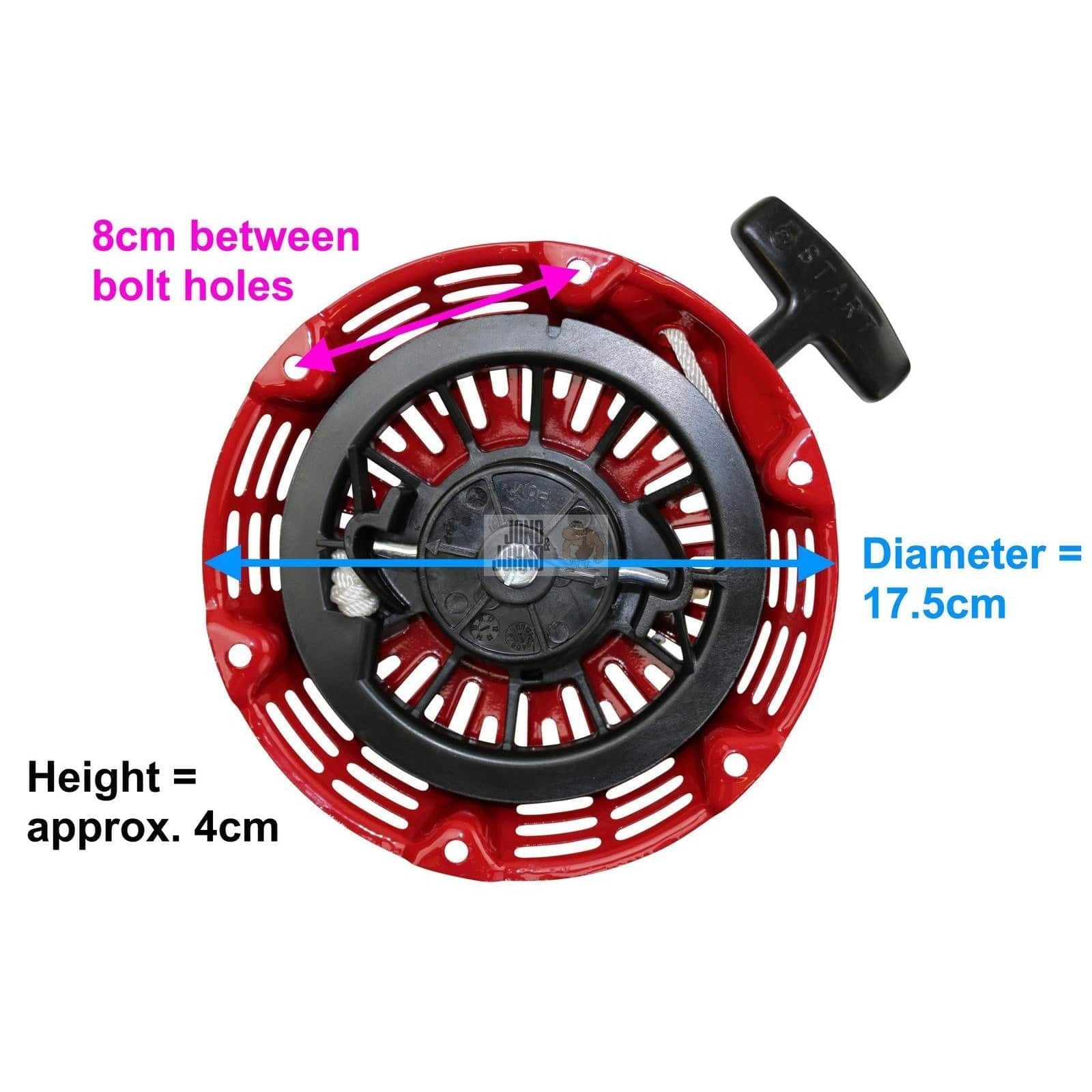 Honda GX120, GX160, GX200 Recoil Starter – Metal Housing & Pawls - Image 3
