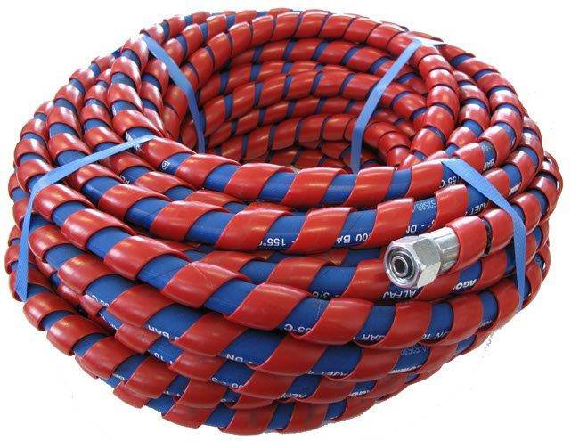 Hose - Spiral Wrapped (Red) - 20M