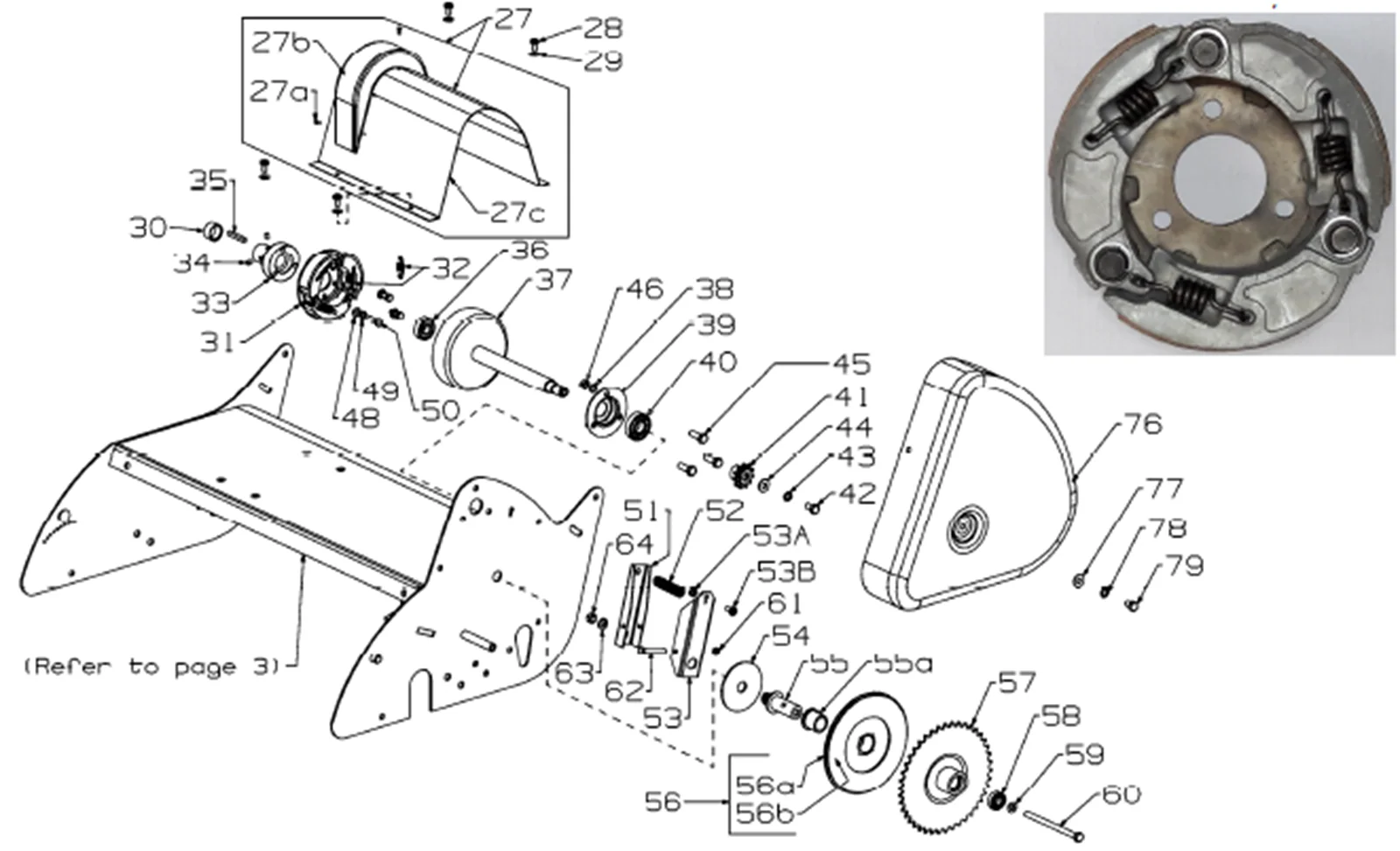 KIT-RM CLUTCH REPLACEMENT (B&S Engine) - Image 2