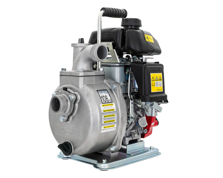 Koshin SEH-40H 1.5" Ultralite Water Pump – Honda GXH50 Engine – 280 L/min, 43 m Head
