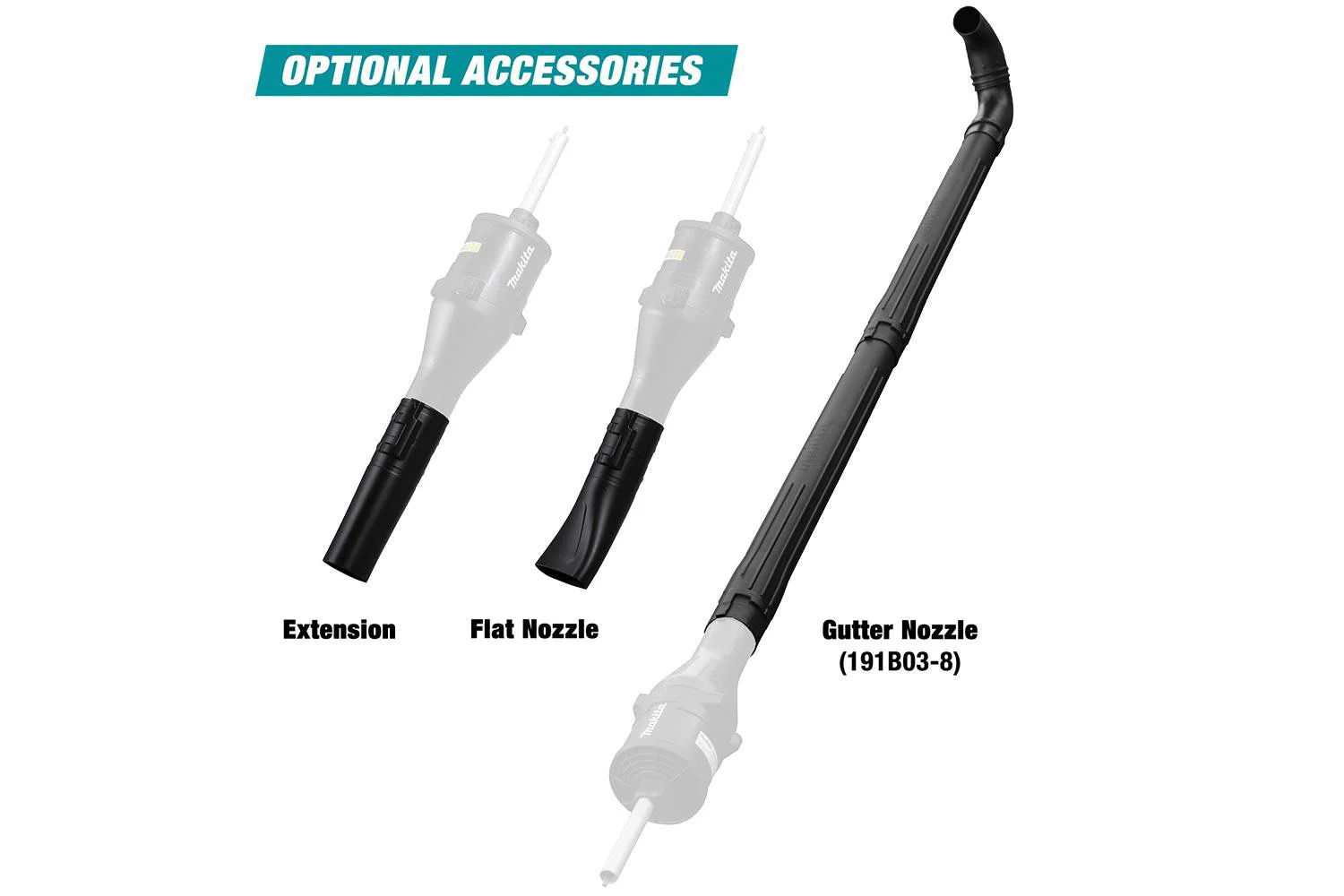 Makita Blower Attachment (Ub402Mp) - Image 2