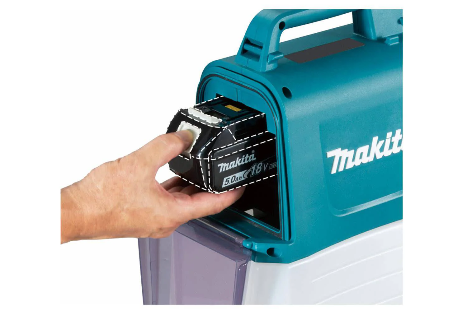 Makita DUS054SF 18V LXT 5L Sprayer - Kit - Image 4