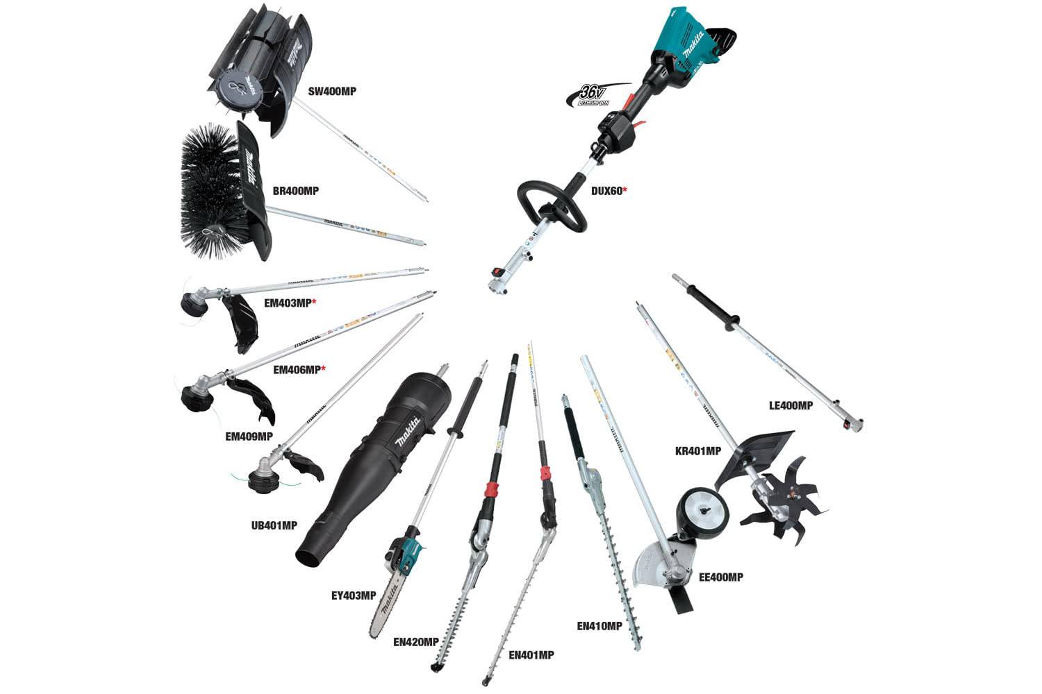 Makita Line Trimmer Attachment (Em406Mp) - Image 2