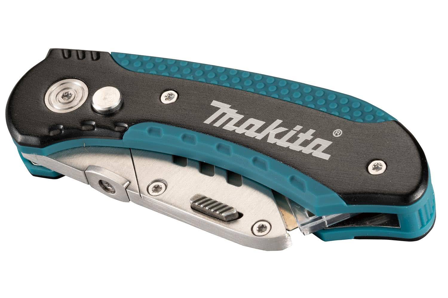 Makita - Quick Change Folding Utility Knife With 10-Pc Blades - Image 2