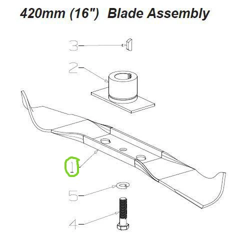 Masport / Morrison 16" Bar Blade 564514
