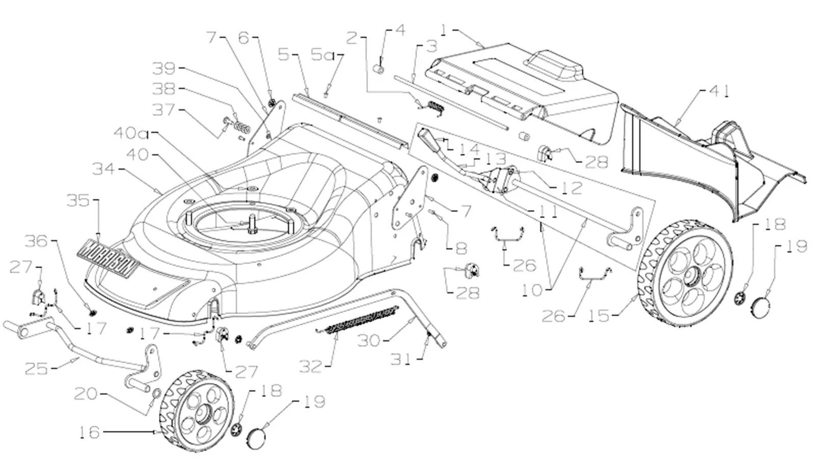 Masport/Morrison 16" Mulch Plug 564544