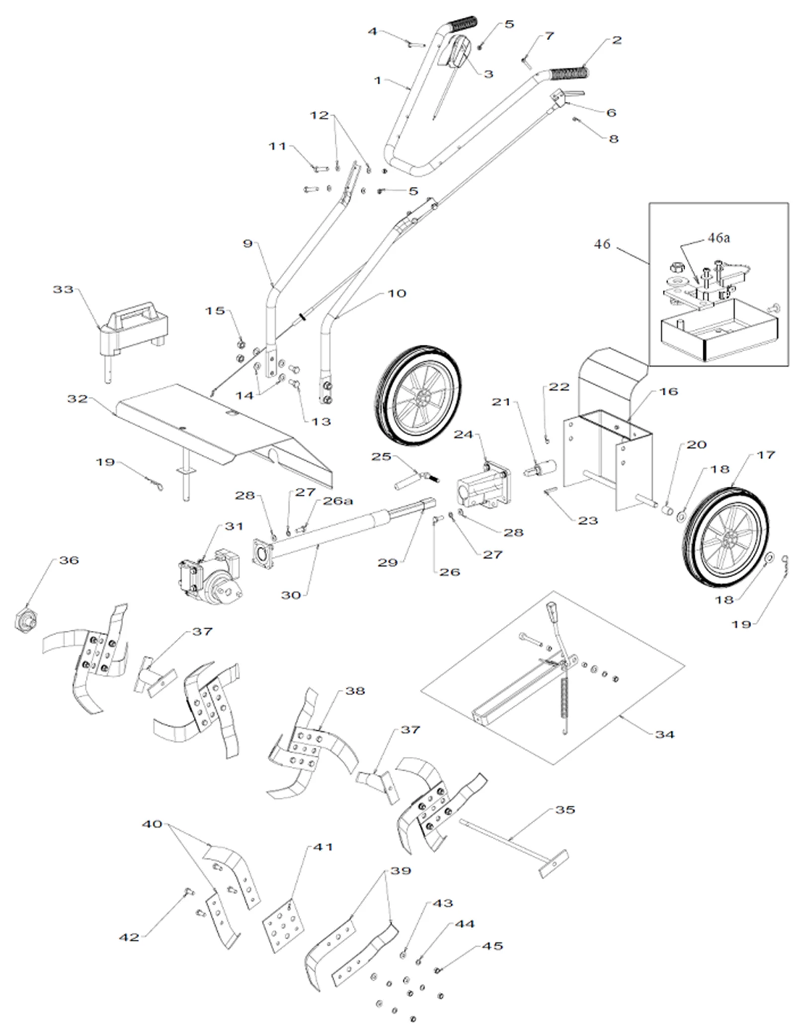 Masport Stand Assembly-Home Gardener 550327