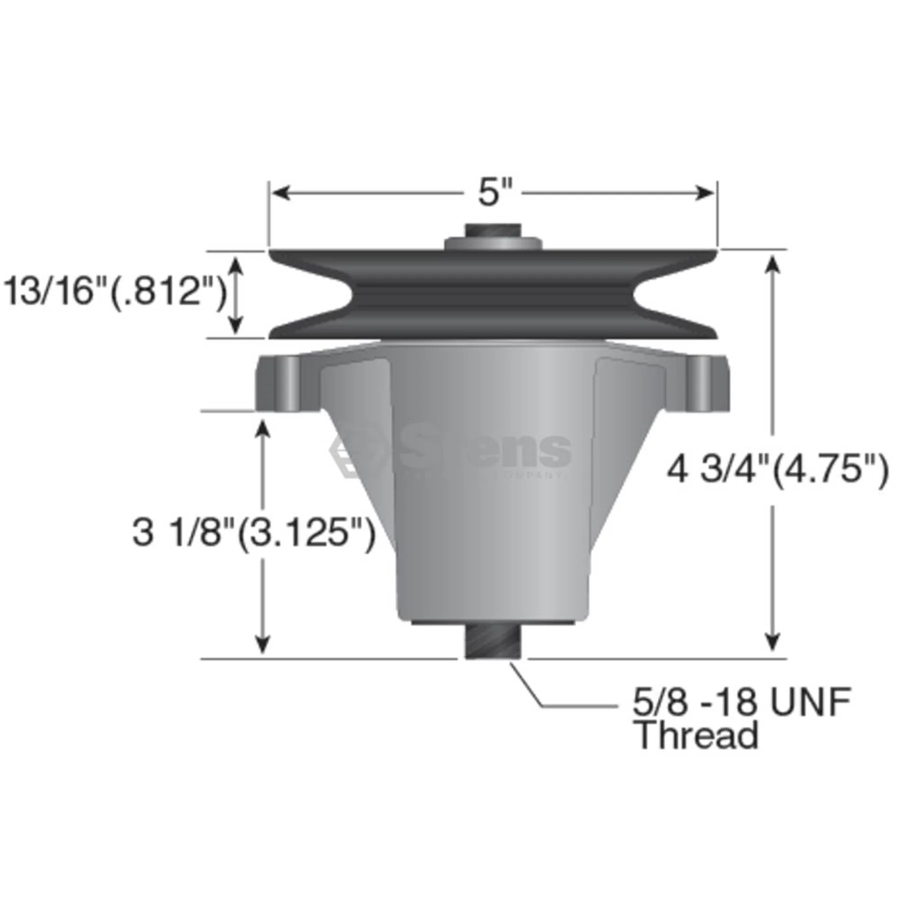 Mtd #918-0240 Spindle Assembly - Image 2