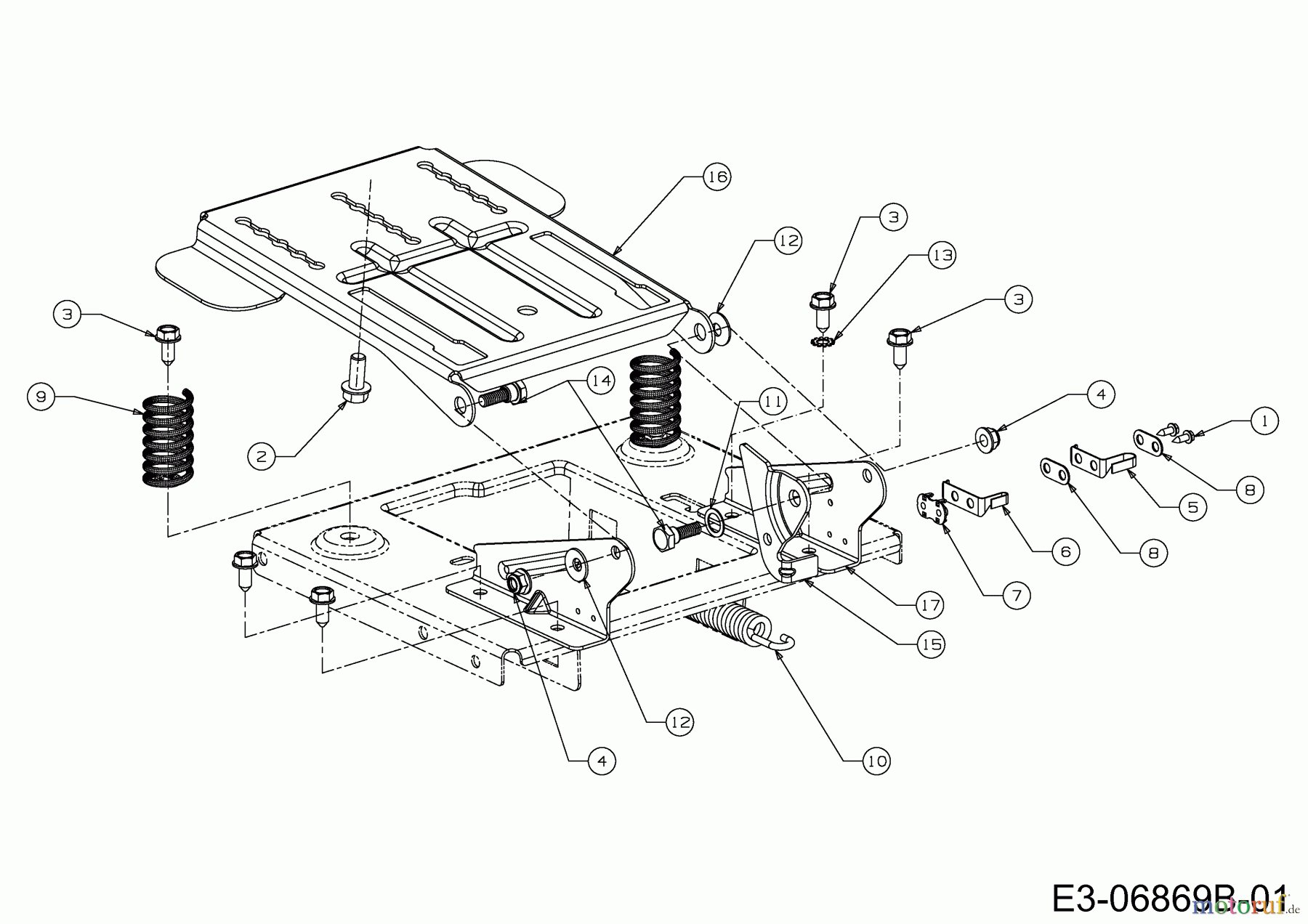 Mtd Spring, Exten., .84 Dia X 4.6 Lg. #732-1184 - Image 2