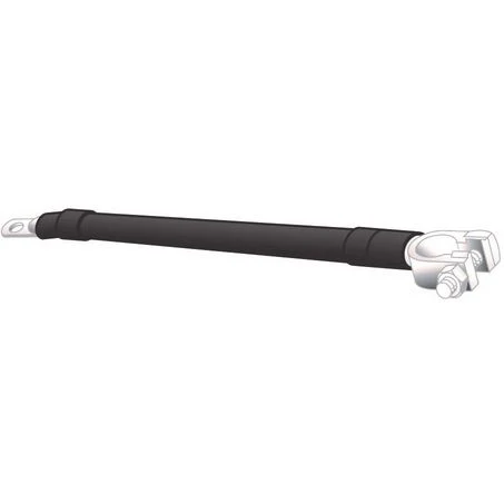 Oex 00 B&S Battery Lead, Post To Stud, Length - 300mm, Stud Hole - 10mm