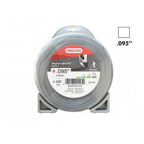 Oregon Gatorline Magnum .095 (2.4) 70M 1Lb (Square)