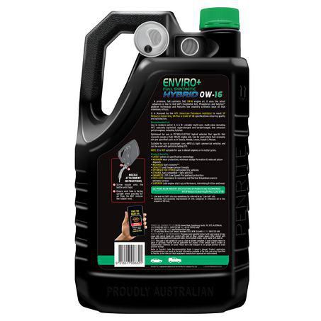 Penrite Enviro+ Hybrid 0W-16 Engine Oil 5L - Image 2
