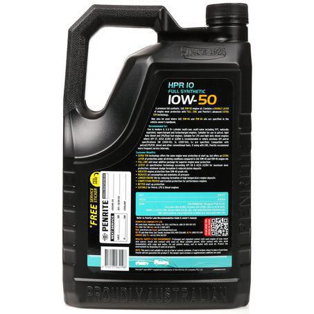 Penrite HPR 10 Full Synthetic 10W-50 Engine Oil – 6L (HPR10006) - Image 2