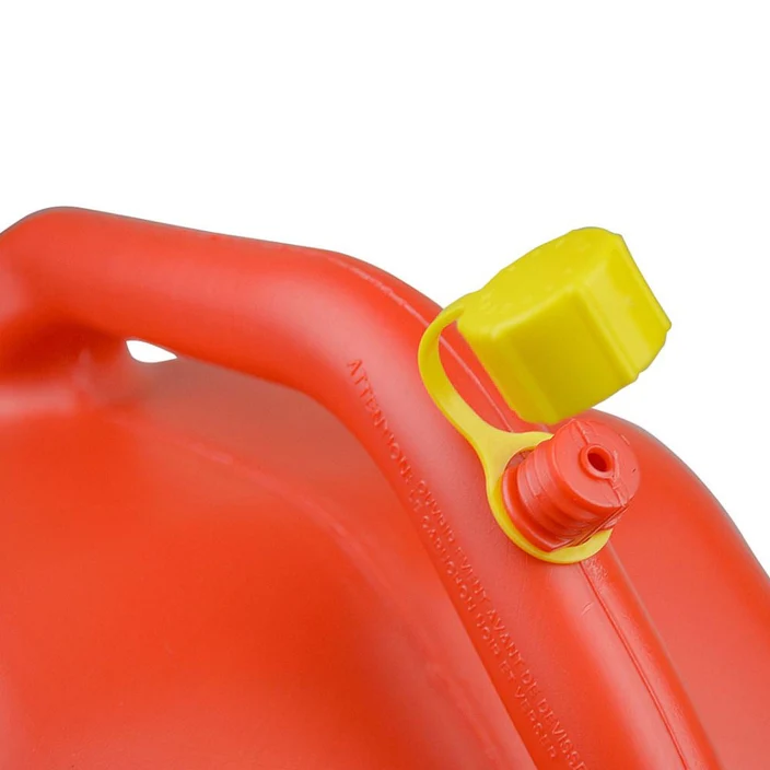Scepter 20L Red Plastic Fuel Squat Jerry Can - Image 5