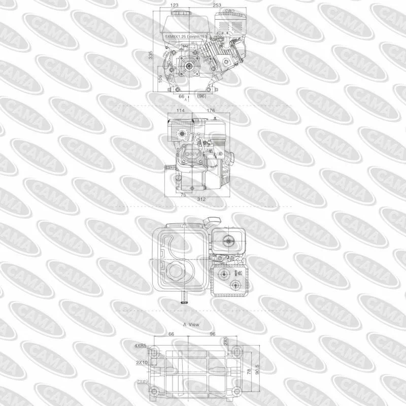 Sina 196Cc 6.5Hp - Image 2
