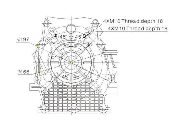 Sina Engine • 678Cc • 22.0Hp 4 Stroke Engine • 1" Shaft • - Image 2