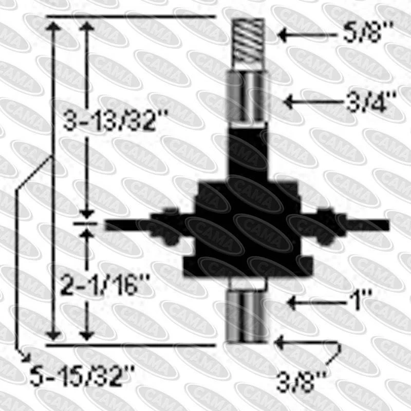 Spindle Assembly Mtd 917-0906A, 717-0906A - Image 2