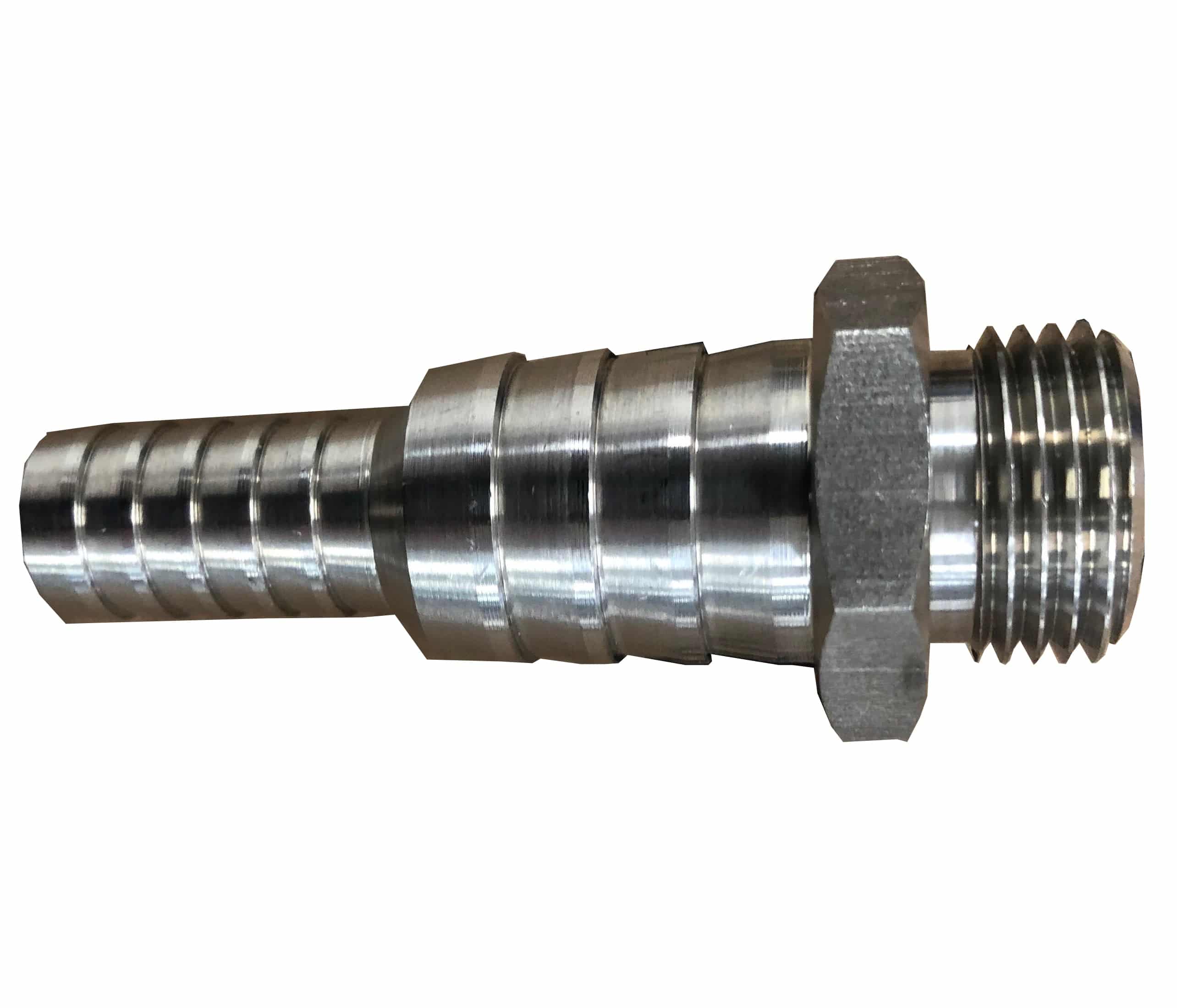 Stainless Barb Inlet For Wash Down Guns (1/2" Bsp Male)