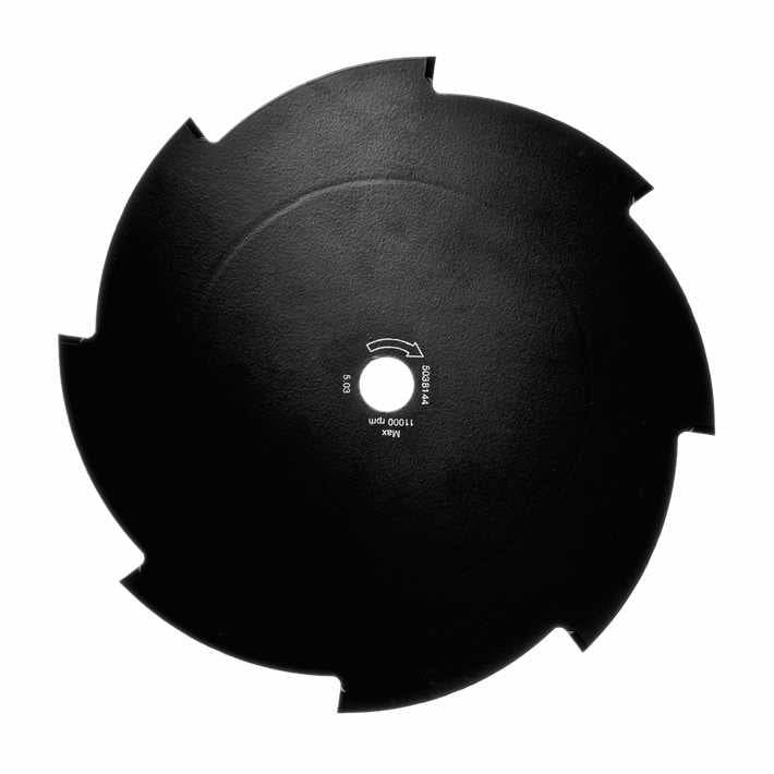 Steel Grass Blade 9" (8 Teeth)