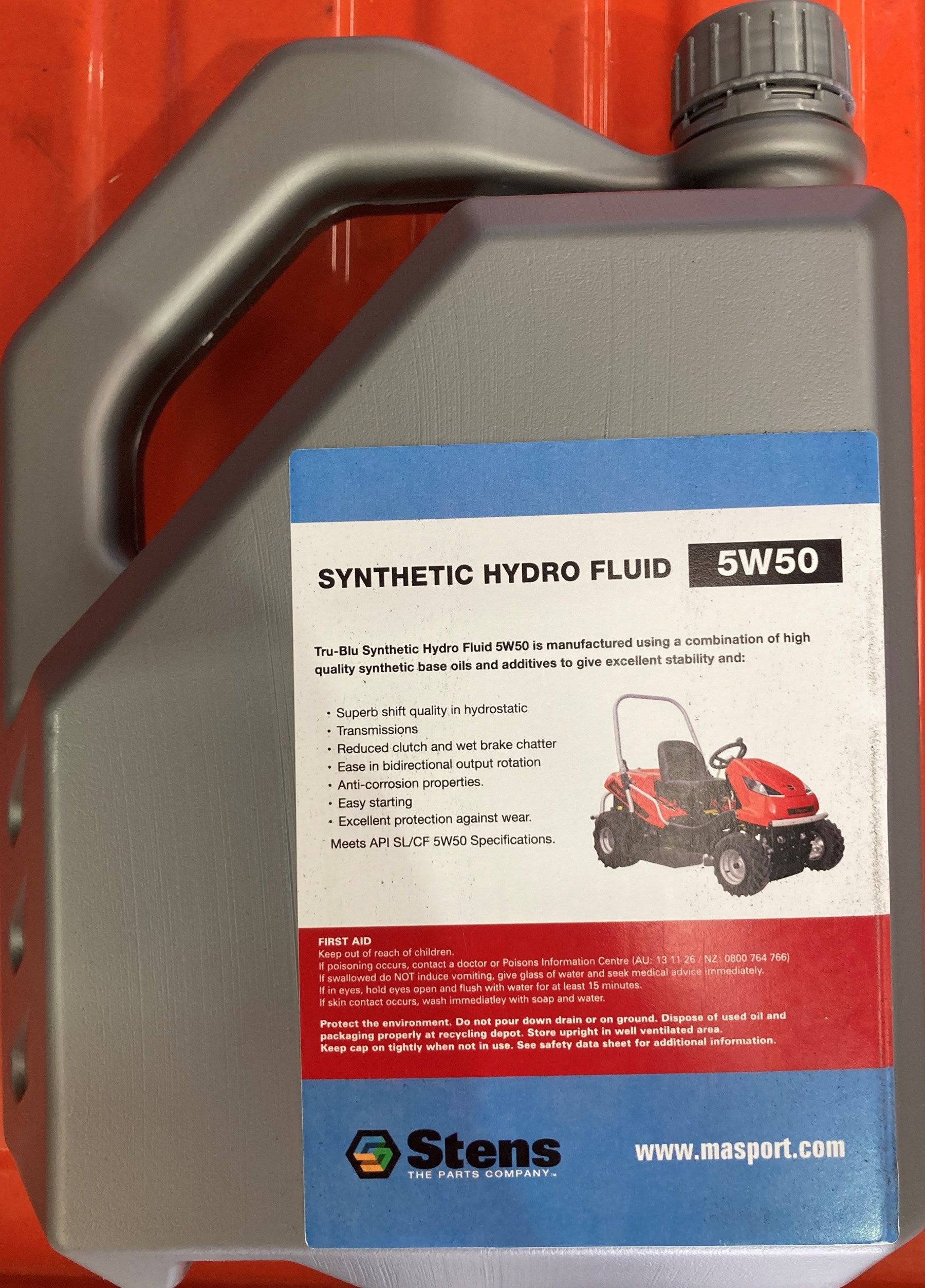 Stens 5W50 Syn Hydro Oil - 4L - Image 2