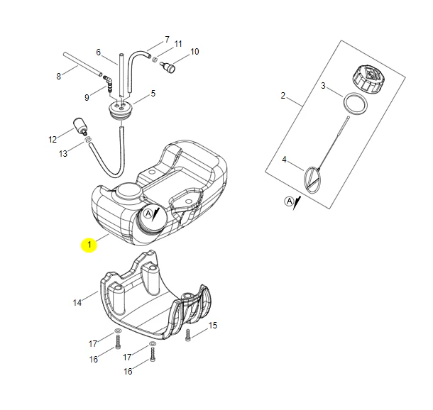 T262X TANK, FUEL A350-002350